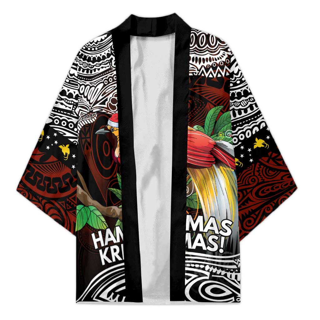 Papua New Guinea Christmas Kimono - Polynesian Pride