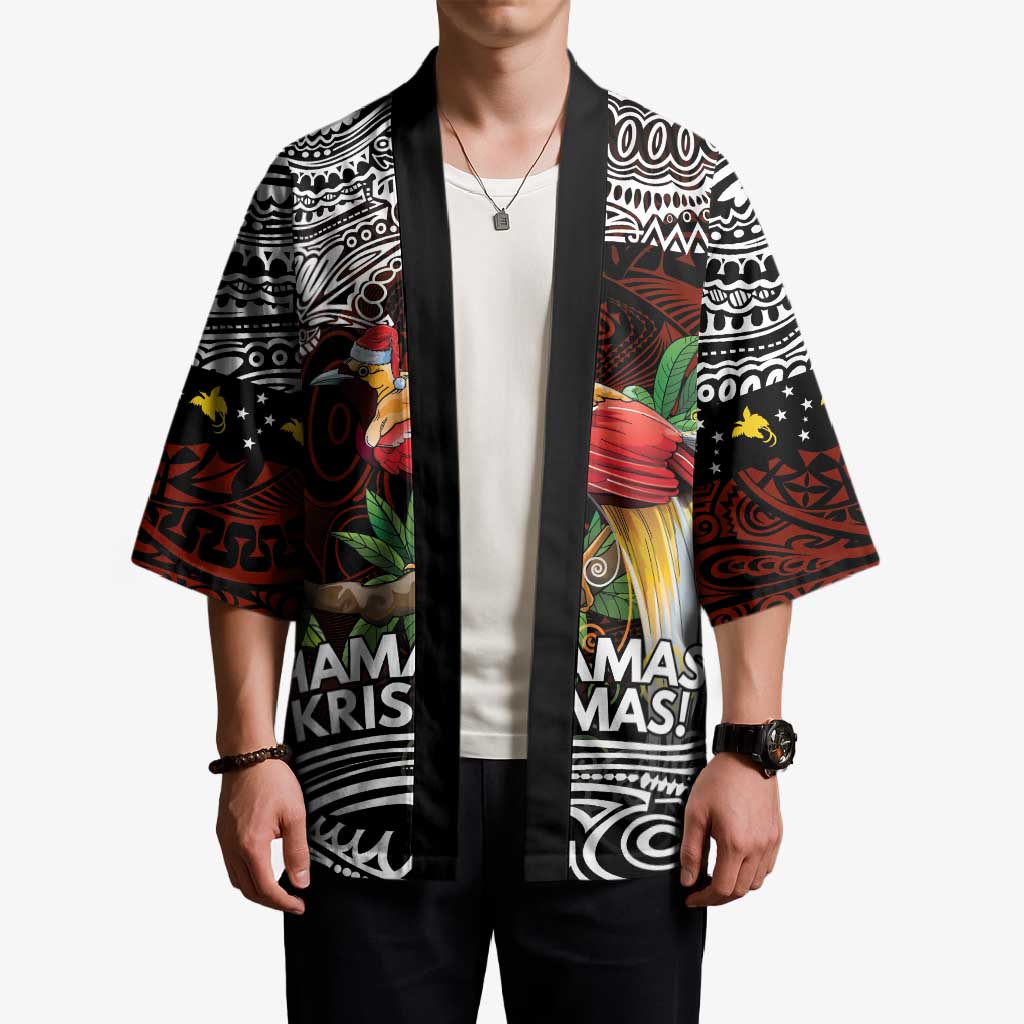 Papua New Guinea Christmas Kimono - Polynesian Pride