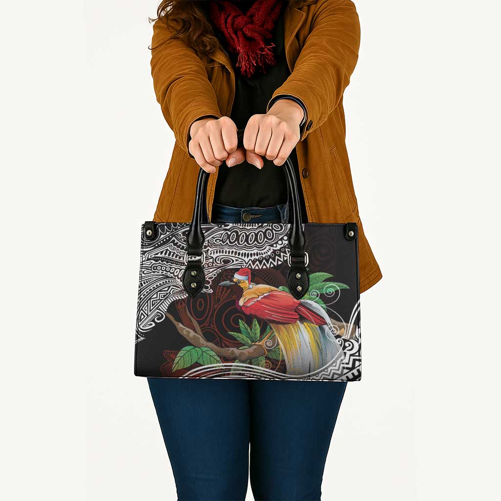 Papua New Guinea Christmas Leather Bag - Polynesian Pride