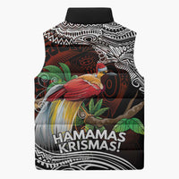 Papua New Guinea Christmas Sleeveless Puffer Jacket LT9 - Polynesian Pride