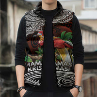 Papua New Guinea Christmas Sleeveless Puffer Jacket LT9 - Polynesian Pride