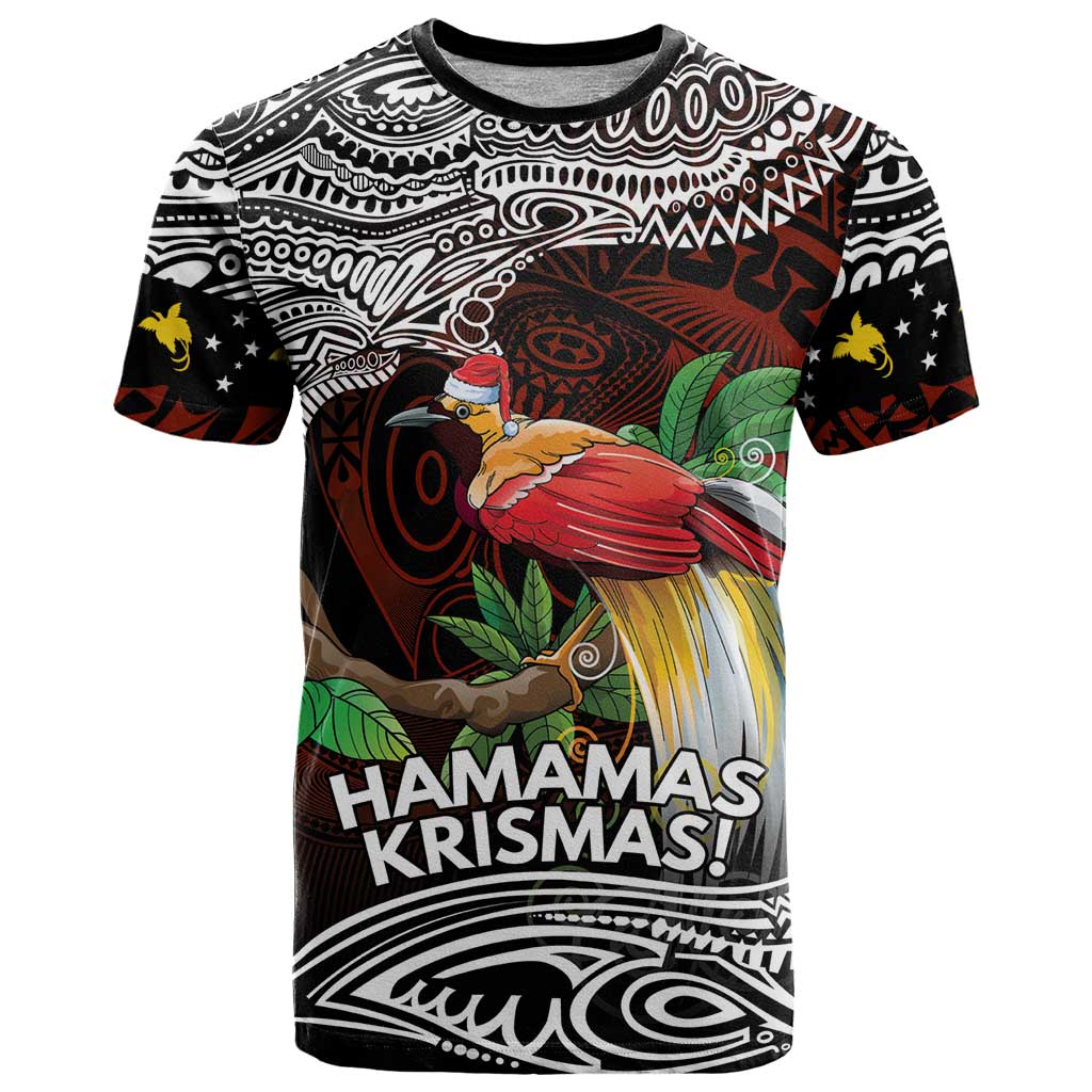 Papua New Guinea Christmas T Shirt - Polynesian Pride