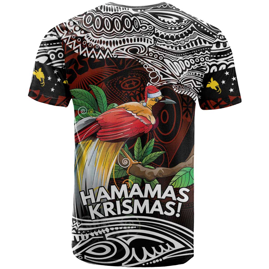 Papua New Guinea Christmas T Shirt - Polynesian Pride