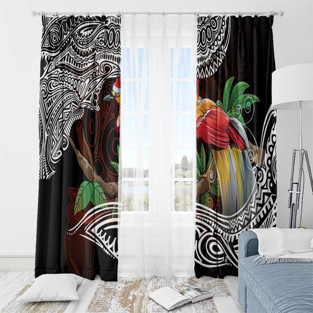 Papua New Guinea Christmas Window Curtain - Polynesian Pride