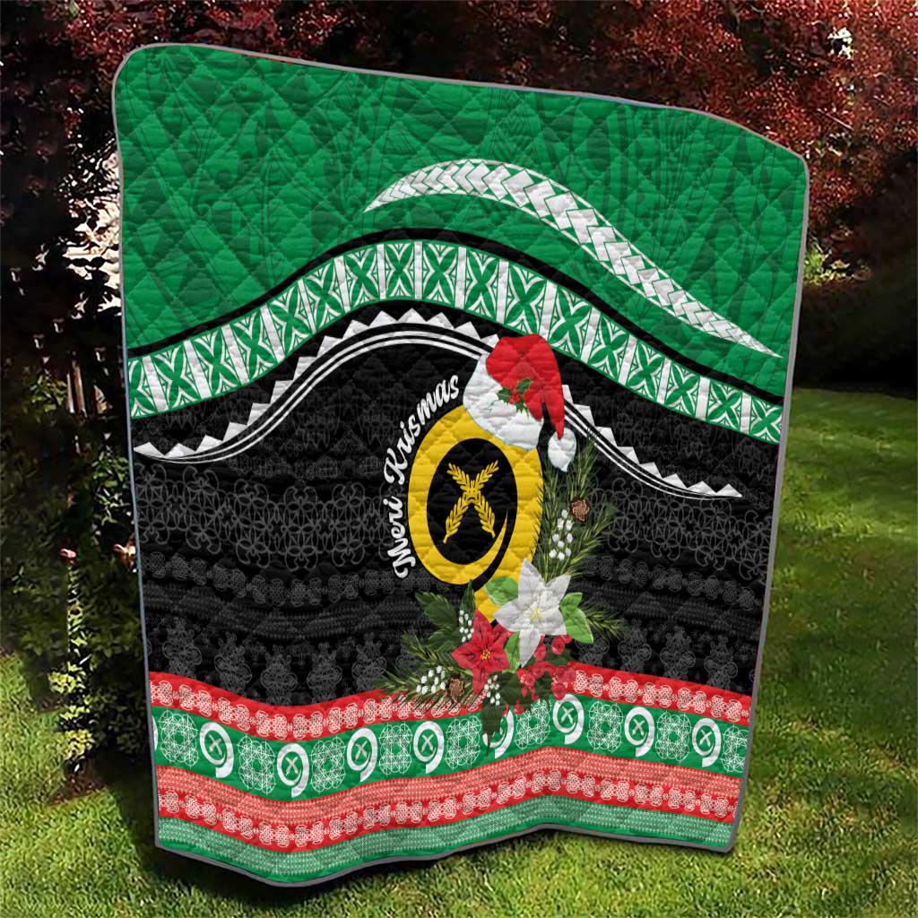 Vanuatu Pig's Tusk Meri Krismas! Quilt Vanuatuan Sand Drawing Pattern - Polynesian Pride