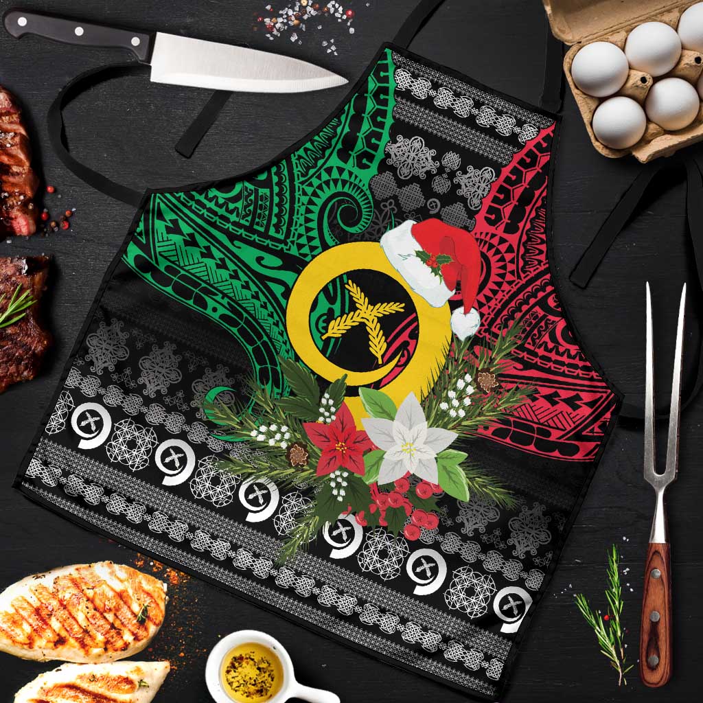 Vanuatu Pig's Tusk Meri Krismas! Apron Vanuatuan Ancient Art Spirit - Polynesian Pride