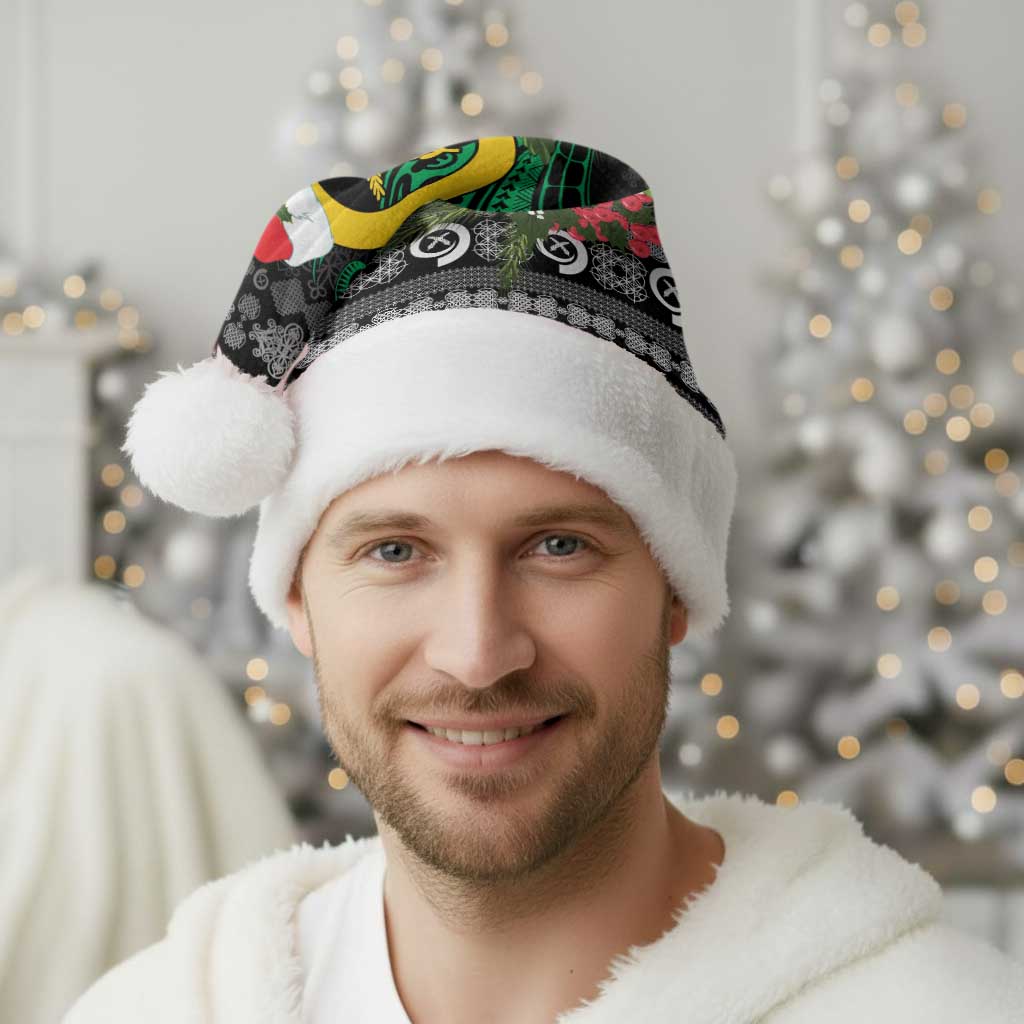 Vanuatu Pig's Tusk Meri Krismas! Christmas Santa Hat Vanuatuan Ancient Art Spirit - Polynesian Pride