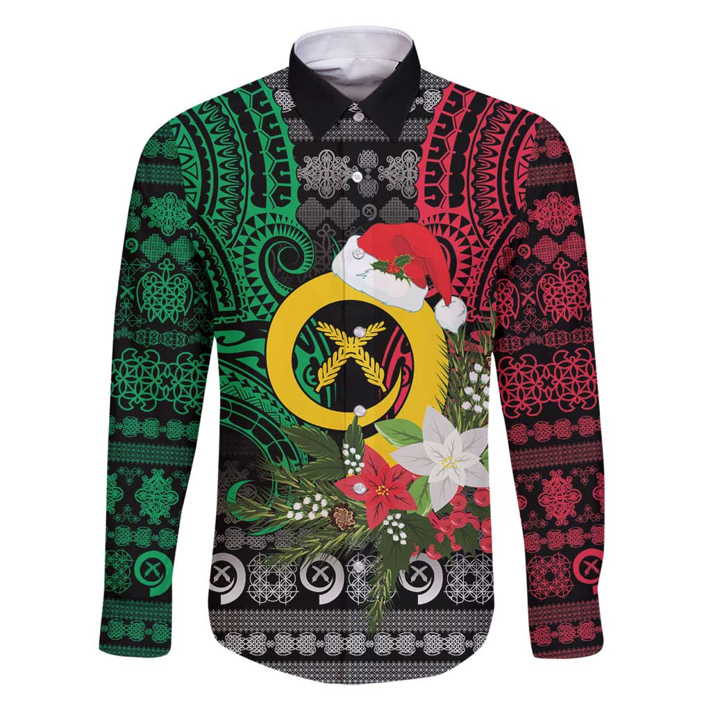 Vanuatu Pig's Tusk Meri Krismas! Family Matching Puletasi and Hawaiian Shirt Vanuatuan Ancient Art Spirit - Polynesian Pride