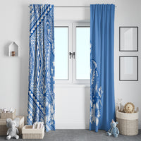 Kosrae Constitution Day Personalised Window Curtain Kusaie Hook Tattoo Special Polynesian Pattern LT9 - Polynesian Pride