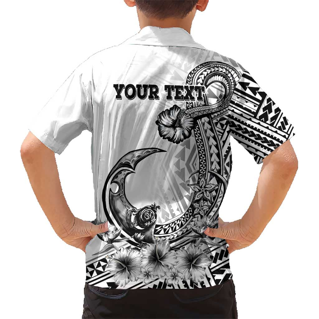 Ia Orana Tahiti Personalised Hawaiian Shirt French Polynesia Hook Tattoo Special White Color LT9