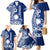 Nauru Independence Personalised Family Matching Mermaid Dress and Hawaiian Shirt Naoero Hook Tattoo Special Polynesian Pattern LT9 - Polynesian Pride