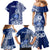 Nauru Independence Personalised Family Matching Mermaid Dress and Hawaiian Shirt Naoero Hook Tattoo Special Polynesian Pattern LT9 - Polynesian Pride