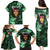 New Zealand Custom Women's Day Family Matching Puletasi and Hawaiian Shirt Maori Girl Feathers of Hope - Green LT9 - Polynesian Pride