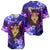 New Zealand Custom Women's Day Baseball Jersey Maori Girl Feathers of Hope - Purple LT9 - Polynesian Pride