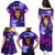 New Zealand Custom Women's Day Family Matching Puletasi and Hawaiian Shirt Maori Girl Feathers of Hope - Purple LT9 - Polynesian Pride