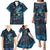 New Zealand Matariki Pohutukawa Family Matching Puletasi and Hawaiian Shirt Te Mauri te Ora