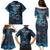 New Zealand Matariki Pohutukawa Family Matching Puletasi and Hawaiian Shirt Te Mauri te Ora