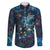 New Zealand Matariki Pohutukawa Family Matching Puletasi and Hawaiian Shirt Te Mauri te Ora