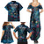 New Zealand Matariki Pohutukawa Family Matching Summer Maxi Dress and Hawaiian Shirt Te Mauri te Ora