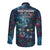 New Zealand Matariki Pohutukawa Long Sleeve Button Shirt Te Mauri te Ora