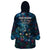 New Zealand Matariki Pohutukawa Wearable Blanket Hoodie Te Mauri te Ora