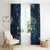 New Zealand Matariki Pohutukawa Window Curtain Te Mauri te Ora