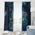 New Zealand Matariki Pohutukawa Window Curtain Te Mauri te Ora