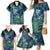 New Zealand Matariki Tupuanuku Family Matching Mermaid Dress and Hawaiian Shirt Te Wā o te Hauhake