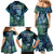 New Zealand Matariki Tupuanuku Family Matching Mermaid Dress and Hawaiian Shirt Te Wā o te Hauhake