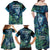 New Zealand Matariki Tupuanuku Family Matching Off Shoulder Maxi Dress and Hawaiian Shirt Te Wā o te Hauhake