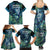 New Zealand Matariki Tupuanuku Family Matching Summer Maxi Dress and Hawaiian Shirt Te Wā o te Hauhake