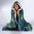 New Zealand Matariki Tupuanuku Hooded Blanket Te Wā o te Hauhake