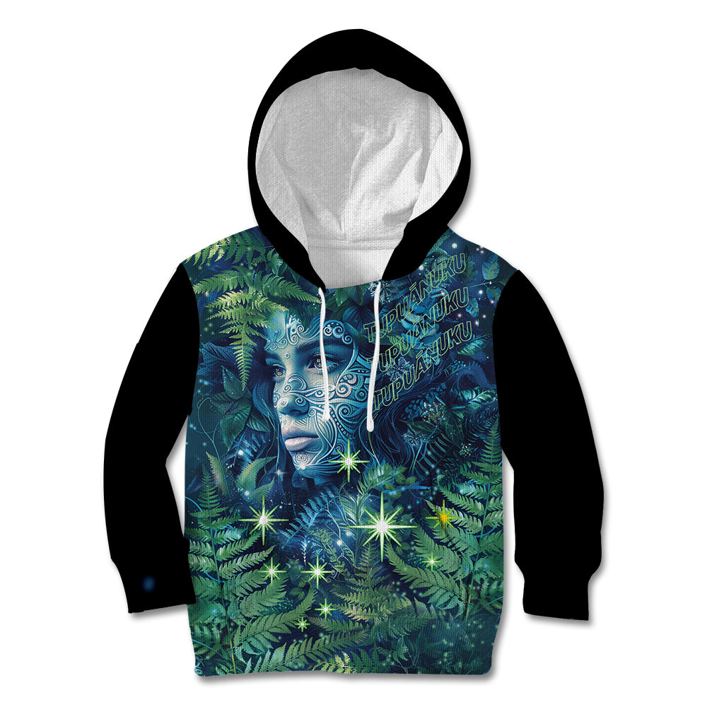 New Zealand Matariki Tupuanuku Kid Hoodie Te Wā o te Hauhake