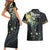 New Zealand Matariki Tupuarangi Couples Matching Short Sleeve Bodycon Dress and Hawaiian Shirt Ngā Kai o te Rangi