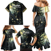 New Zealand Matariki Tupuarangi Family Matching Mermaid Dress and Hawaiian Shirt Ngā Kai o te Rangi