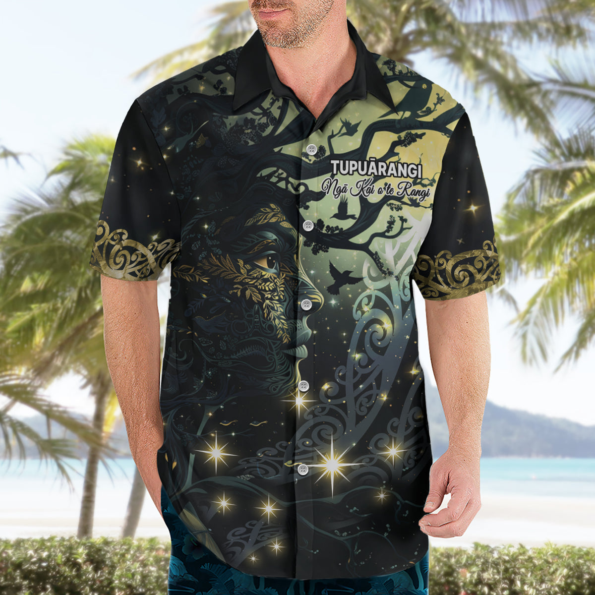 New Zealand Matariki Tupuarangi Hawaiian Shirt Ngā Kai o te Rangi