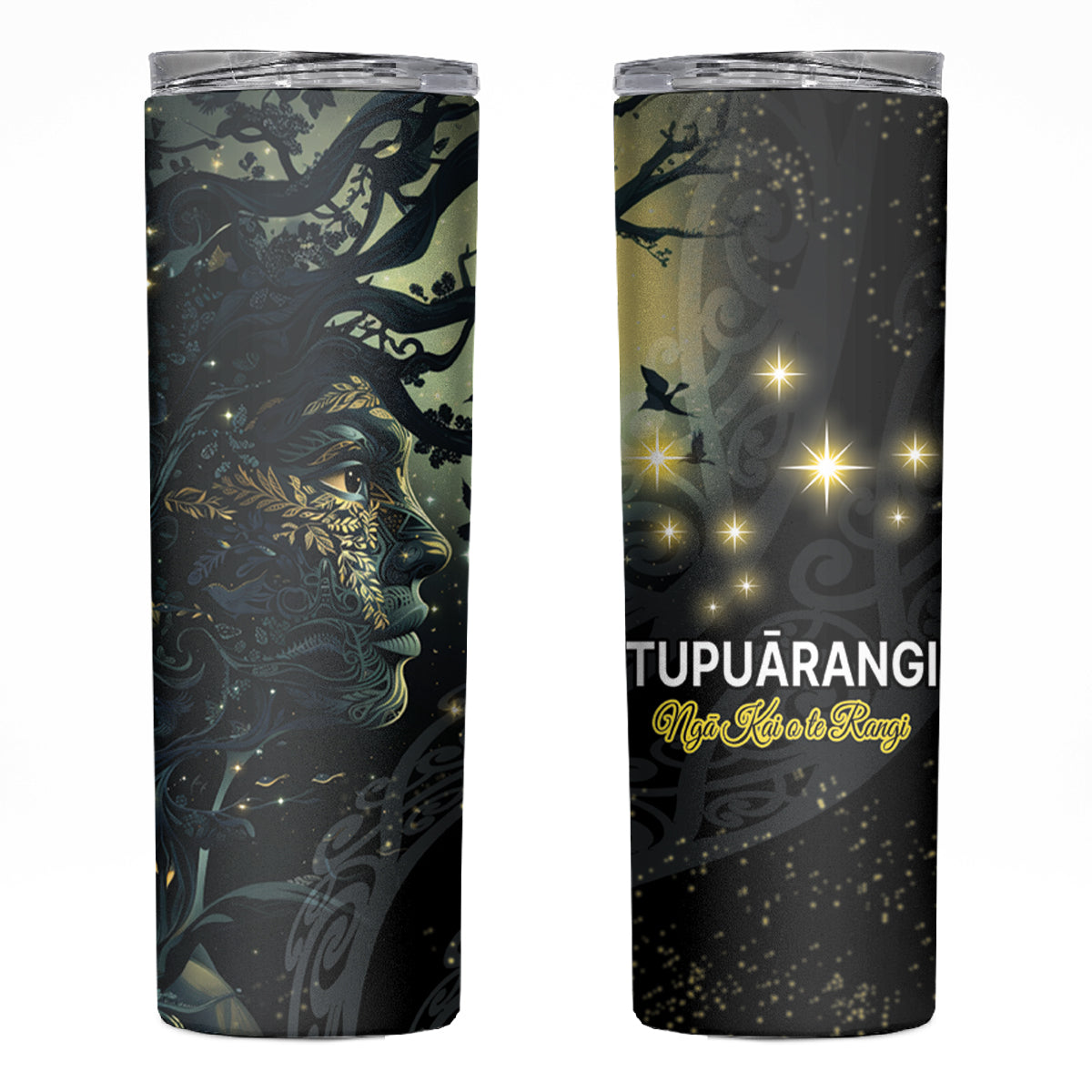 New Zealand Matariki Tupuarangi Skinny Tumbler Ngā Kai o te Rangi