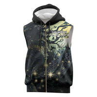 New Zealand Matariki Tupuarangi Sleeveless Zip Hoodie Ng Kai o te Rangi - Polynesian Pride