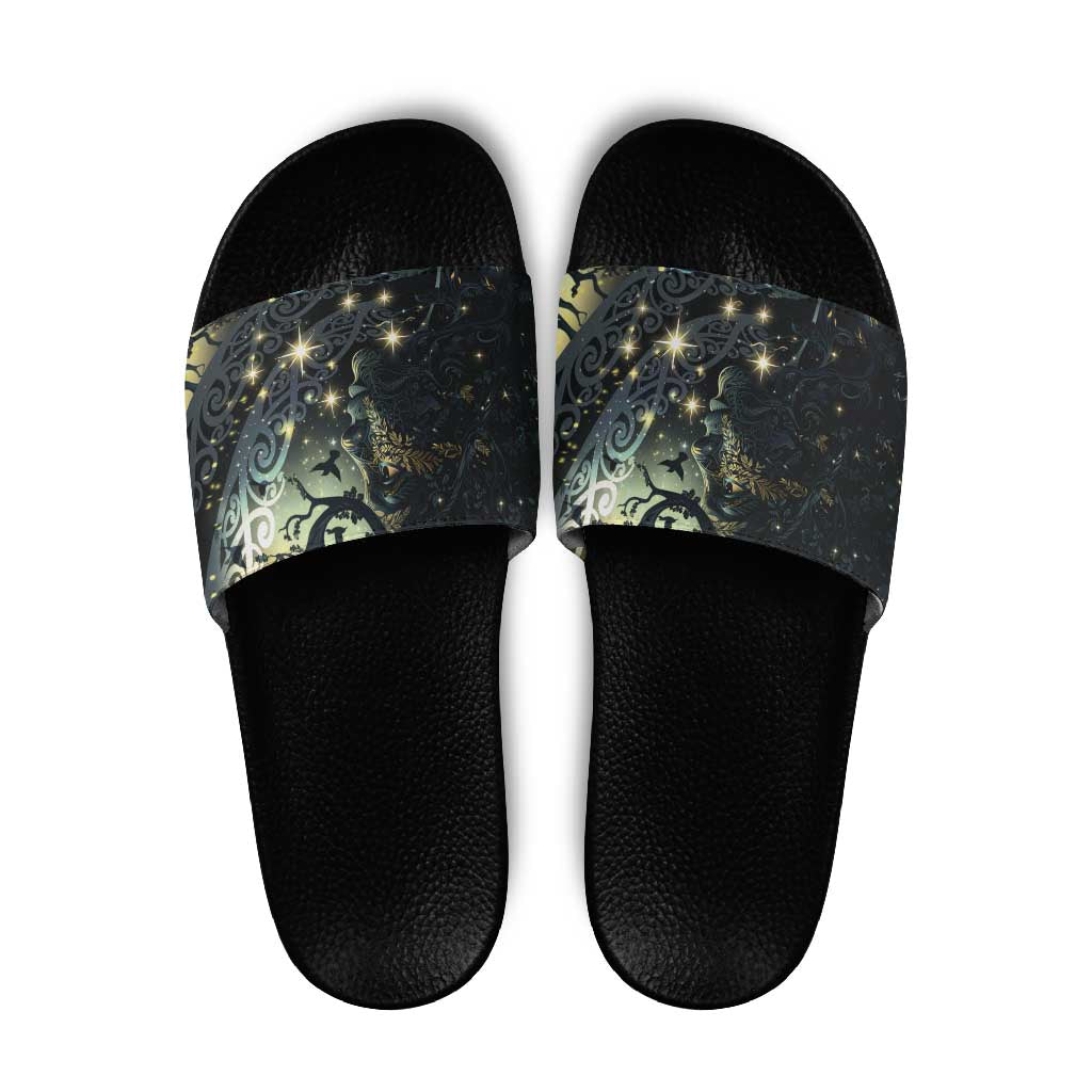 New Zealand Matariki Tupuarangi Slide Sandals Ng Kai o te Rangi - Polynesian Pride