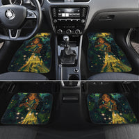 New Zealand Matariki Car Mats Rongo Mori Wellbeing and Good Luck LT9 Set 4pcs Art - Polynesian Pride