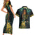 New Zealand Matariki Couples Matching Short Sleeve Bodycon Dress and Hawaiian Shirt Rongoā Māori Wellbeing and Good Luck