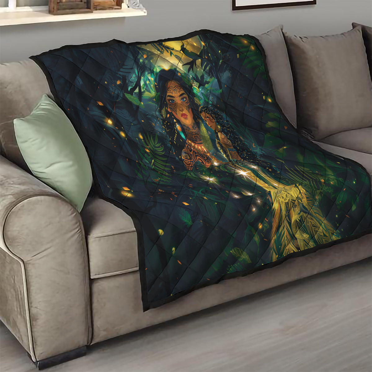 New Zealand Matariki Quilt Rongoā Māori Wellbeing and Good Luck