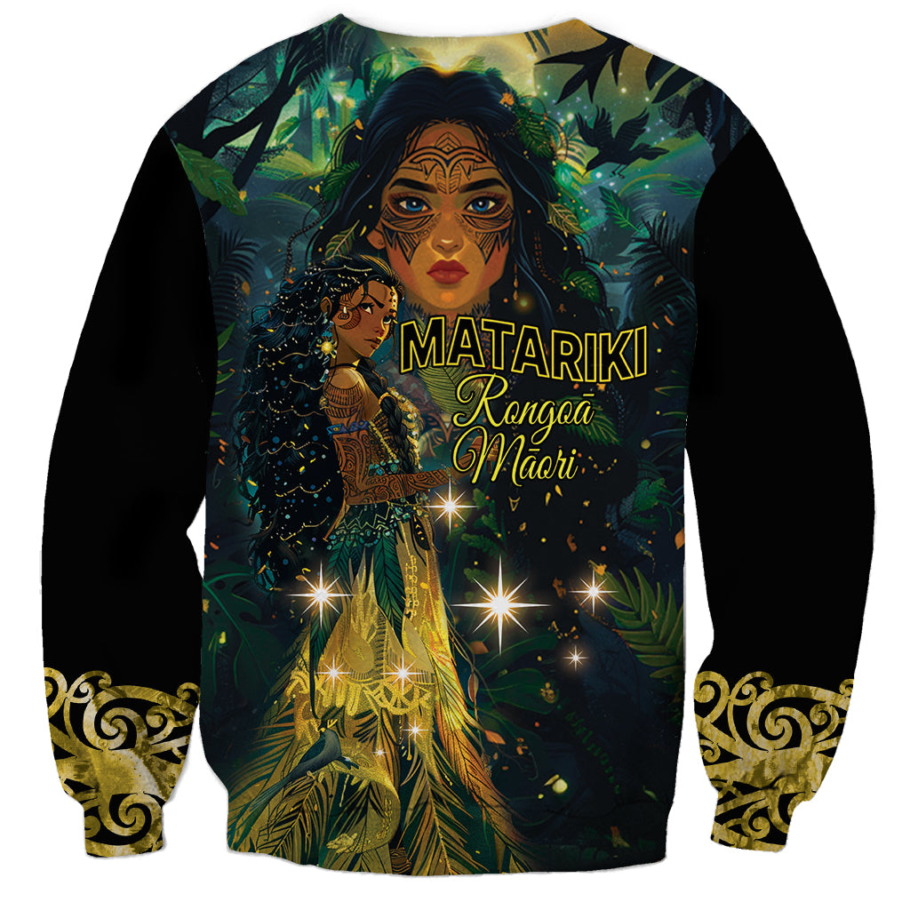 New Zealand Matariki Sweatshirt Rongoā Māori Wellbeing and Good Luck
