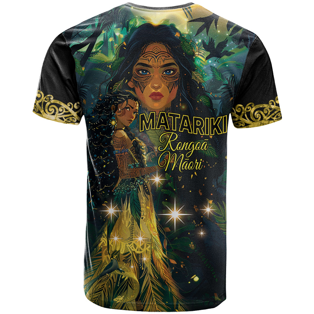 New Zealand Matariki T Shirt Rongoā Māori Wellbeing and Good Luck