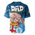 Dads Day Fiji Baseball Jersey Dad Au Lomani Iko - Polynesian Flowers Tribal LT9 - Polynesian Pride