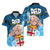 Dads Day Fiji Hawaiian Shirt Dad Au Lomani Iko - Polynesian Flowers Tribal LT9 - Polynesian Pride