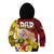 Dads Day Tonga Kid Hoodie Dad Ofa lahi atu - Polynesian Flowers Tribal LT9 - Polynesian Pride