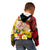 Dads Day Tonga Kid Hoodie Dad Ofa lahi atu - Polynesian Flowers Tribal LT9 - Polynesian Pride