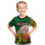 Fathers Day Polynesian Islands Vanuatu Kid T Shirt Dad Mi lavem yu - Polynesian Flowers Tribal LT9 Green - Polynesian Pride