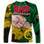 Dads Day Vanuatu Long Sleeve Shirt Dad Mi lavem yu - Polynesian Flowers Tribal LT9 - Polynesian Pride